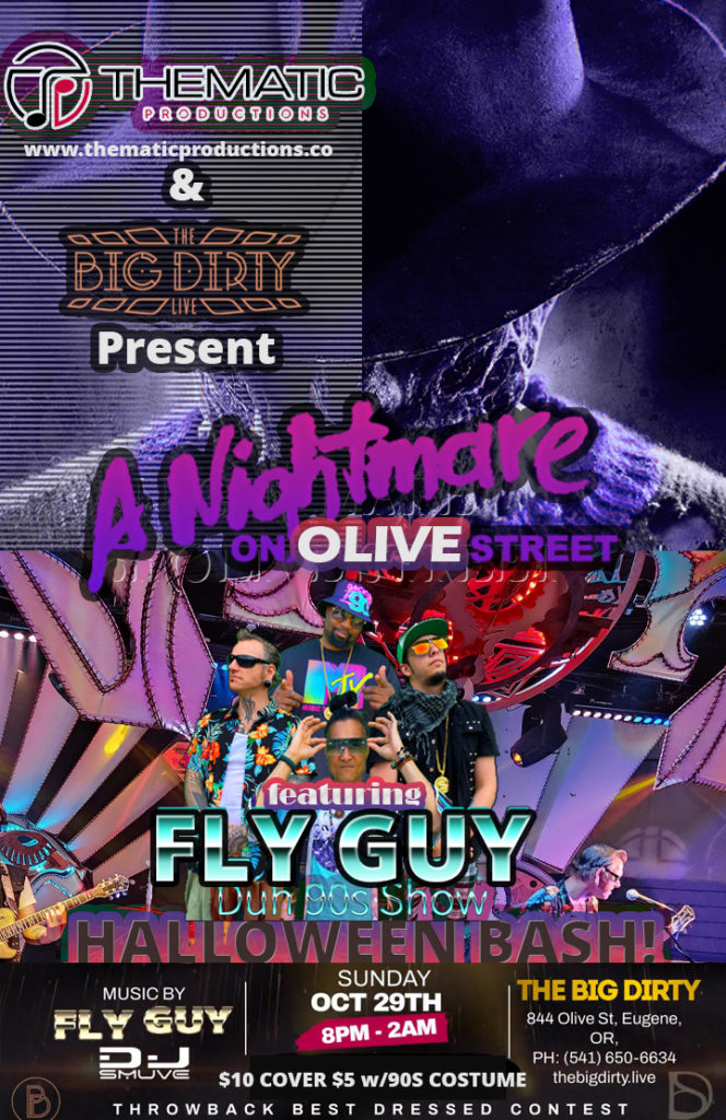 '90s Costume Party featuring Fly Guy at The Big Dirty
